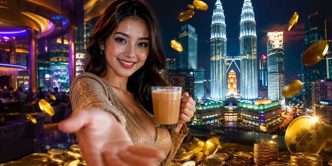 Persekitaran kasino mewah bergaya Melayu di Kuala Lumpur